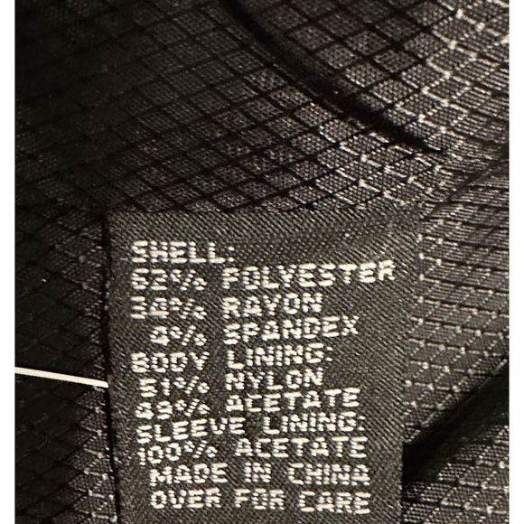 Express Stretch Professional Tailored Blazer Jacket Womens 9/10 Black NWT NEW - Picture 12 of 16